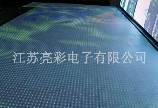 The floor tile of the LED screen